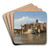 The Island and Bridge of San Bartolomeo,Rome by Jean-Baptiste-Camille Corot Art Drink Coaster set The Island and Bridge of San Bartolomeo,Rome by Jean-Baptiste-Camille Corot Art Drink Coaster set