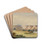 TetonValley by John Mix Stanley Drink Coasters - set of 4