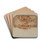 Pa. German Fractur Design by Charlotte Angus Drink Coasters - set of 4