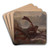 Deep forest  Windthrows, sketch for a painting by Jozef Chelmonski Art Drink Coaster set