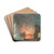 Fire in the island by Carlo Bonavia Drink Coasters - set of 4