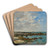 Le Croisic. Bord De Mer by Eugne Boudin Art Drink Coaster set