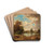 Open Landscape With Pond by Adolf Chwala Drink Coasters - set of 4