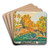 Au bord de la rivire by Henri Lebasque Art Drink Coaster set
