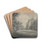 Greystoke Castle by Thomas Hearne Drink Coasters - set of 4