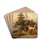 Grazing Cattle on the Lakeside by Edmund Mahlknecht Drink Coasters - set of 4 Grazing Cattle on the Lakeside by Edmund Mahlknecht Drink Coasters - set of 4