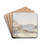 Meeresbucht bei Rio de Janeiro by Ferdinand Keller Drink Coasters - set of 4