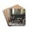 The Circle Of The Rue Royale by James Tissot Drink Coasters - set of 4