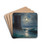 Genoese towers in the Black Sea by Ivan Konstantinovich Aivazovsky Drink Coasters - set of 4 Genoese towers in the Black Sea by Ivan Konstantinovich Aivazovsky Drink Coasters - set of 4