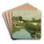 Summer Day by Johan Hendrik Weissenbruch Art Drink Coaster set Summer Day by Johan Hendrik Weissenbruch Art Drink Coaster set