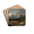 Landscape with a Thunderstorm Brewing by Willem Roelofs Drink Coasters - set of 4