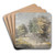 Miller Lane & Trees by River by James Miller Art Drink Coaster set Miller Lane & Trees by River by James Miller Art Drink Coaster set