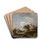 Landscape with Peasants Dancing by David Teniers The Elder Drink Coasters - set of 4
