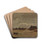 Abendstimmung in Westerland by Rudolf Ribarz Drink Coasters - set of 4