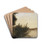 Dosseringen seen toward sterbro by Christen Kbke Drink Coasters - set of 4