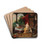 Allegory of taste by Frans Wouters Drink Coasters - set of 4 Allegory of taste by Frans Wouters Drink Coasters - set of 4