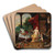 Allegory of taste by Frans Wouters Art Drink Coaster set Allegory of taste by Frans Wouters Art Drink Coaster set