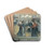 The Dance by Thophile Alexandre Steinlen Drink Coasters - set of 4