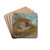 Old barn by Lionel Constable Drink Coasters - set of 4