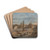 View Of Piazza Del Popolo, Rome by Giovanni Paolo Panini Drink Coasters - set of 4