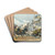 The chariot race by Udo Keppler Drink Coasters - set of 4