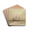Ein Segelschiff auf hoher See by Ivan Ayvazovsky Drink Coasters - set of 4 Ein Segelschiff auf hoher See by Ivan Ayvazovsky Drink Coasters - set of 4