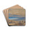 View of Janina by Edward Lear Drink Coasters - set of 4 View of Janina by Edward Lear Drink Coasters - set of 4