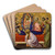 The Death of the Virgin by Gherardo Starnina Art Drink Coaster set