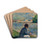 Study for 'Bathers at Asnires' by Georges Seurat Drink Coasters - set of 4