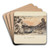 Le Crpuscule by Lon Franois Comerre Art Drink Coaster set