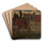 Faades by Joseph Lies Art Drink Coaster set
