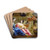 The Muses Urania and Calliope by Follower Of Simon Vouet Drink Coasters - set of 4 The Muses Urania and Calliope by Follower Of Simon Vouet Drink Coasters - set of 4