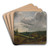 East Bergholt by John Constable Art Drink Coaster set