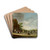 The Feeding of the Poor at the Staircase of the Cloisters by Pieter de Bloot Drink Coasters - set of 4
