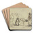 Entombment by Samuel van Hoogstraten Art Drink Coaster set