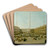 The Piazza San Marco by Canaletto Art Drink Coaster set