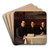 Christmas Day 1900 by Michael Ancher Art Drink Coaster set