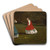 A Game ofCroquet by Winslow Homer Art Drink Coaster set A Game ofCroquet by Winslow Homer Art Drink Coaster set