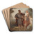 La famille by mile Lvy Art Drink Coaster set