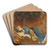 Resting Greek Girl by Theodoros Ralli Art Drink Coaster set