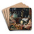 Kitchen Scene with Christ at Emmaus by Joachim Beuckelaer Art Drink Coaster set Kitchen Scene with Christ at Emmaus by Joachim Beuckelaer Art Drink Coaster set