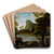 Tobias and the Angel by Domenichino Art Drink Coaster set