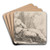 Ariadne by Alexander Runciman Art Drink Coaster set