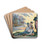 Then and now by Udo Keppler Drink Coasters - set of 4