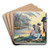Then and now by Udo Keppler Art Drink Coaster set