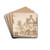 Landscape with an Inn by Esaias van de Velde Drink Coasters - set of 4