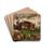 The Young Shepherdess by Filippo Palizzi Drink Coasters - set of 4