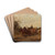 A Carpet Dealer on a Journey across the Country by Ludwig Gedlek Drink Coasters - set of 4