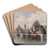 Hafenstadt by August Von Siegen Art Drink Coaster set