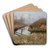 La Chasse by Emile Claus Art Drink Coaster set